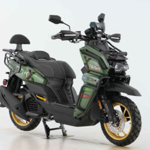 Vitacci Tank Pro Elite 200, (carb) Electric Start, Passenger seat with backrest,  Keyless start Automatic Trans, telescopic front forks, USB Port , Back Rest, Custom Alloy Style Rims