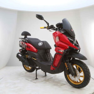 Vitacci Sport X200,  Air Cooled 168cc, 31.5 inch seat height, Blue Tooth Audio,  Carburetor, CDI Electronics, Front and Rear Disk Brakes, Passenger back Rest, 13 inch Custom Rims, Winds
